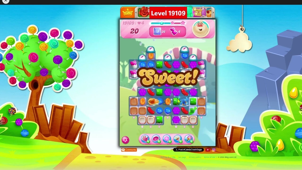 Candy Crush Saga Level 19109 💥🍬