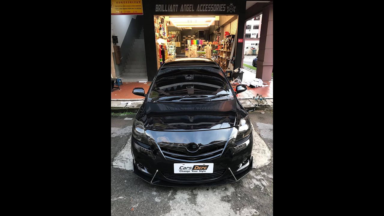 How To Full Wrap Toyota Vios NPC93 x OEM Glossy Black