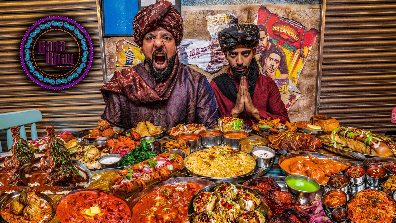 تحدي منيو كامل مطعم بابا خان 🍛 Menu Challenge Baba Khan