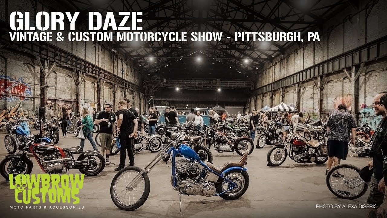 Выставка мотоциклов Glory Daze Custom & Vintage — Питтсбург, Пенсильвания