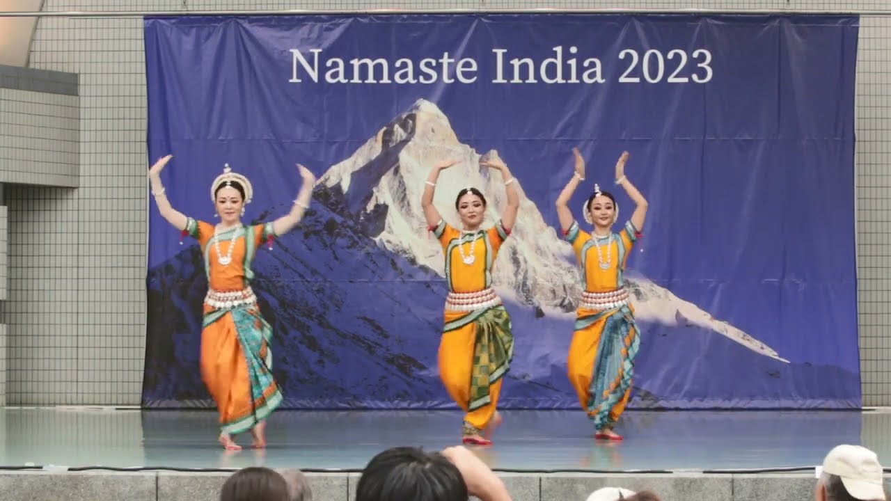 ナマステインディア２０２３　オデッシーダンス
