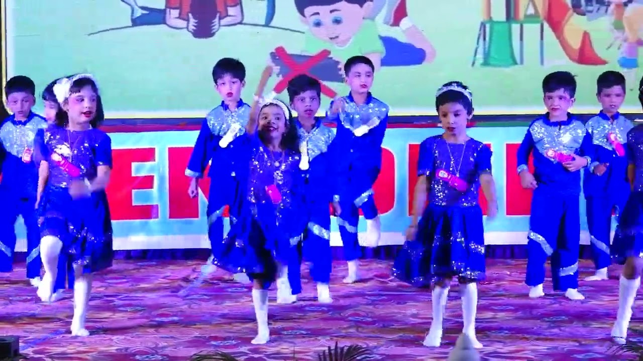 Annual day pp2 how mobile 📲 affect children's eyes dance performance 