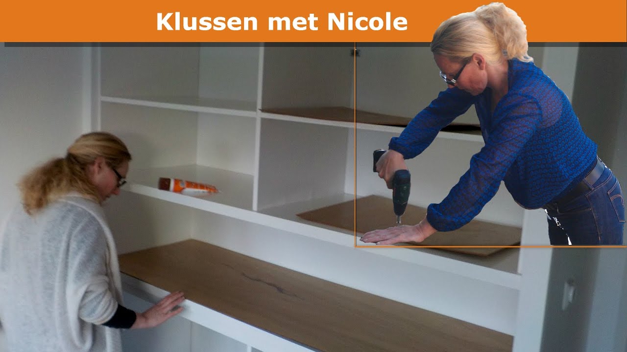 Nicole bouwt grote kledingkast in slaapkamer - Built-in wardrobe