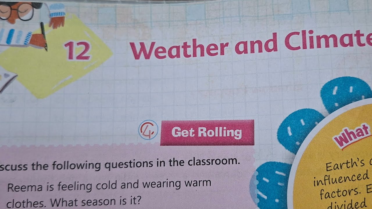 Class 5 Evs Chapter - Weather And Climate from Headlights book