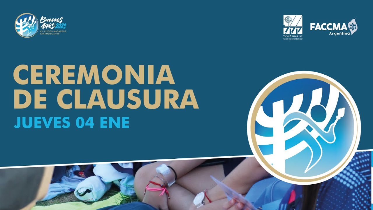 Ceremonia de Clausura / Juegos Macabeos Panamericanos Buenos Aires 2023