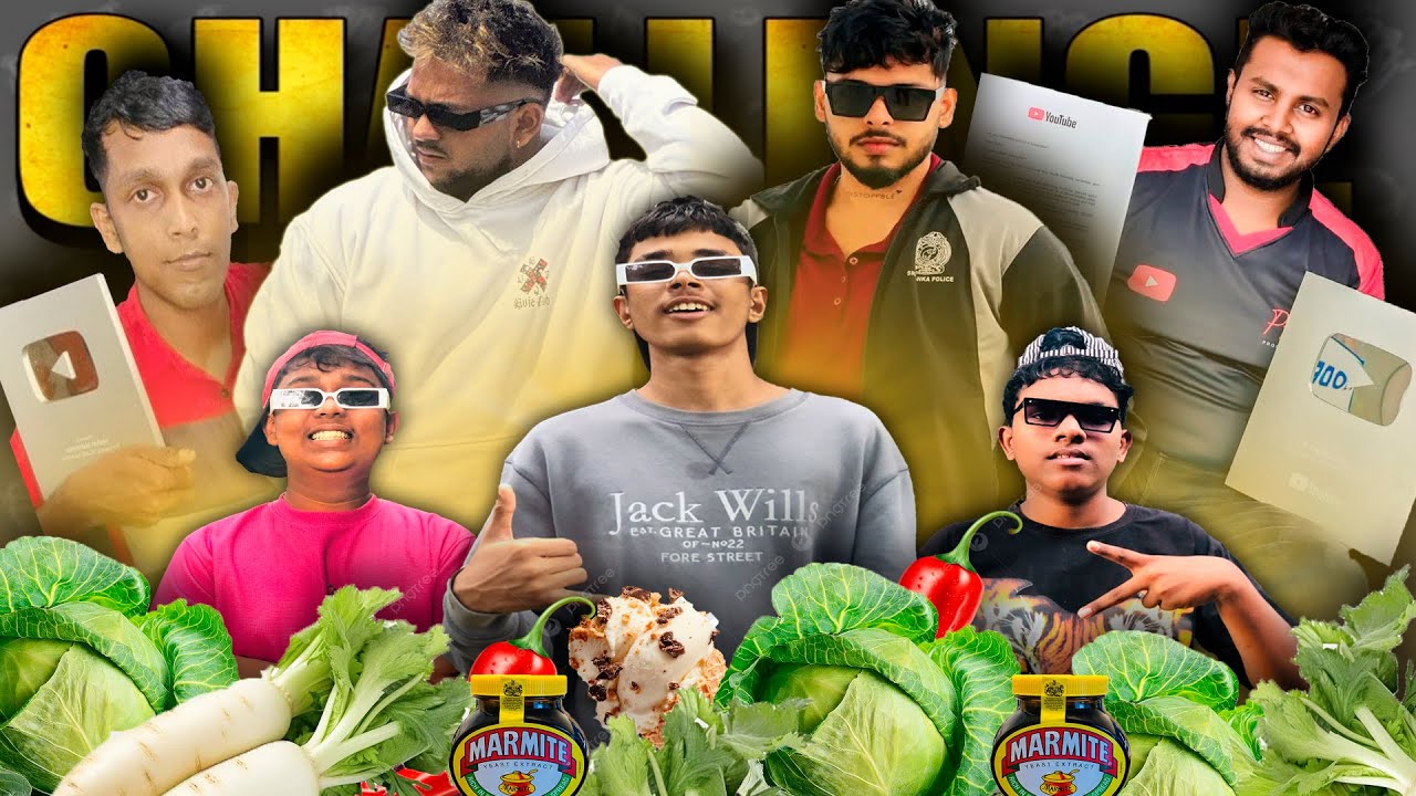 ලංකාවෙ ප්‍රසිද්ද YouTubers ලා දුන්න අප්පිරියම කෑම කෑවා 🤮