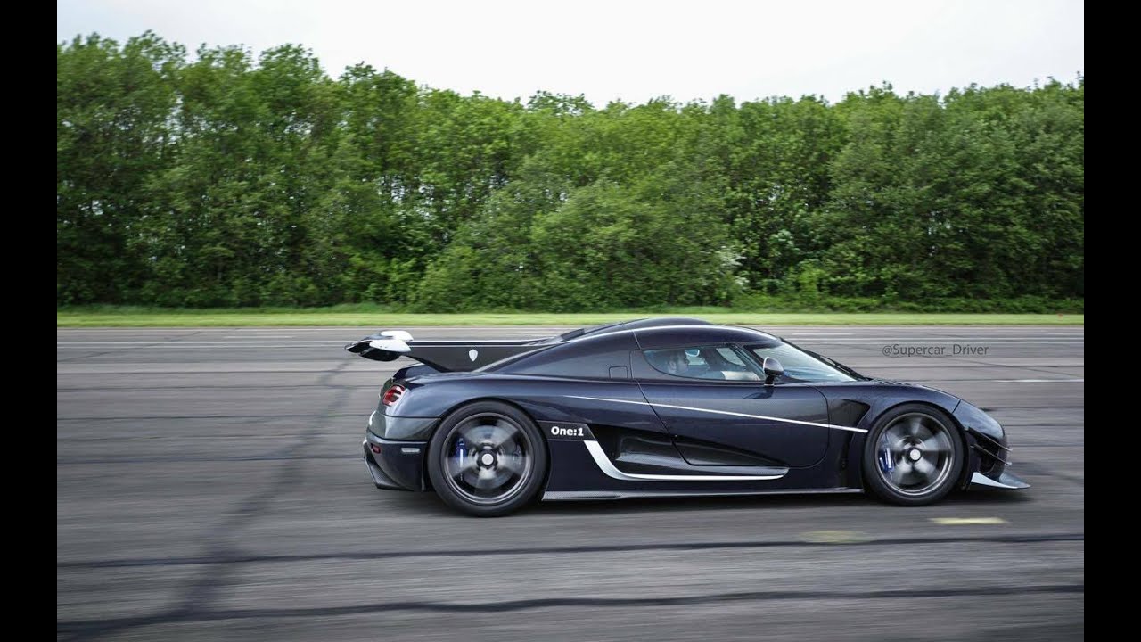 Koenigsegg One:1- 240MPH On Board - New VMax 200 Record