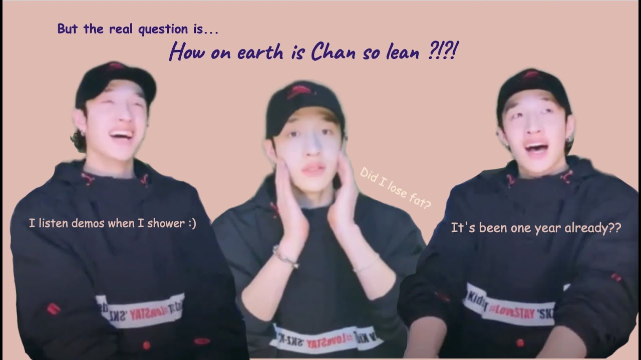 Basically, Stay can't follow directions and Chan works in the shower//Chans Room But its in English