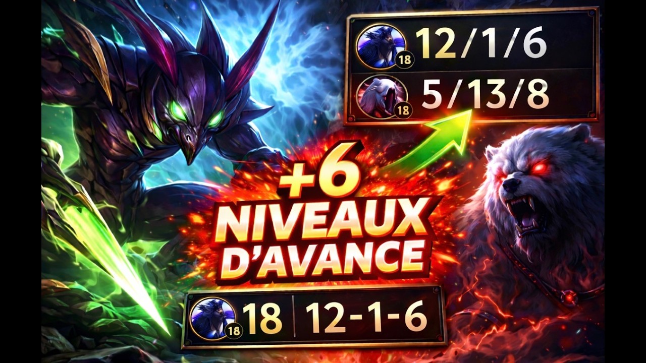 DE GAME PERDUE A 6 NIVEAUX D'AVANCE???  JUNGLE DIFF TOTALE