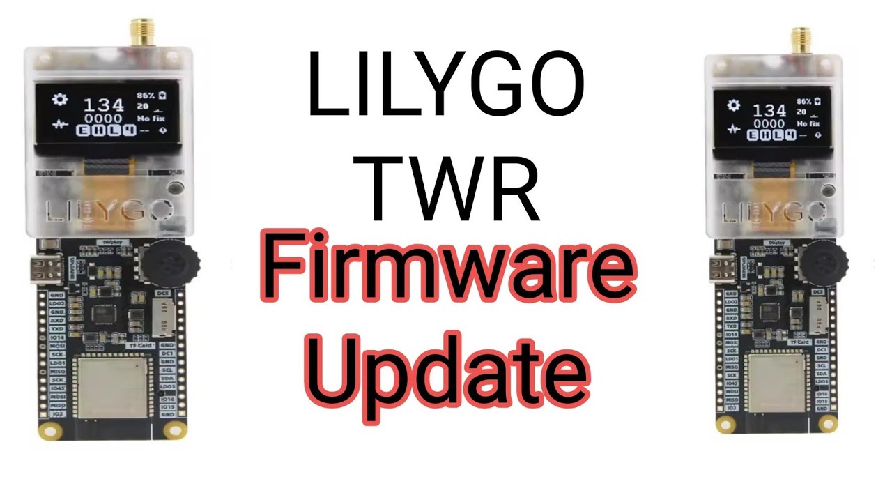 Lilygo TWR Plus &mdash; обновление прошивки v.05 2026