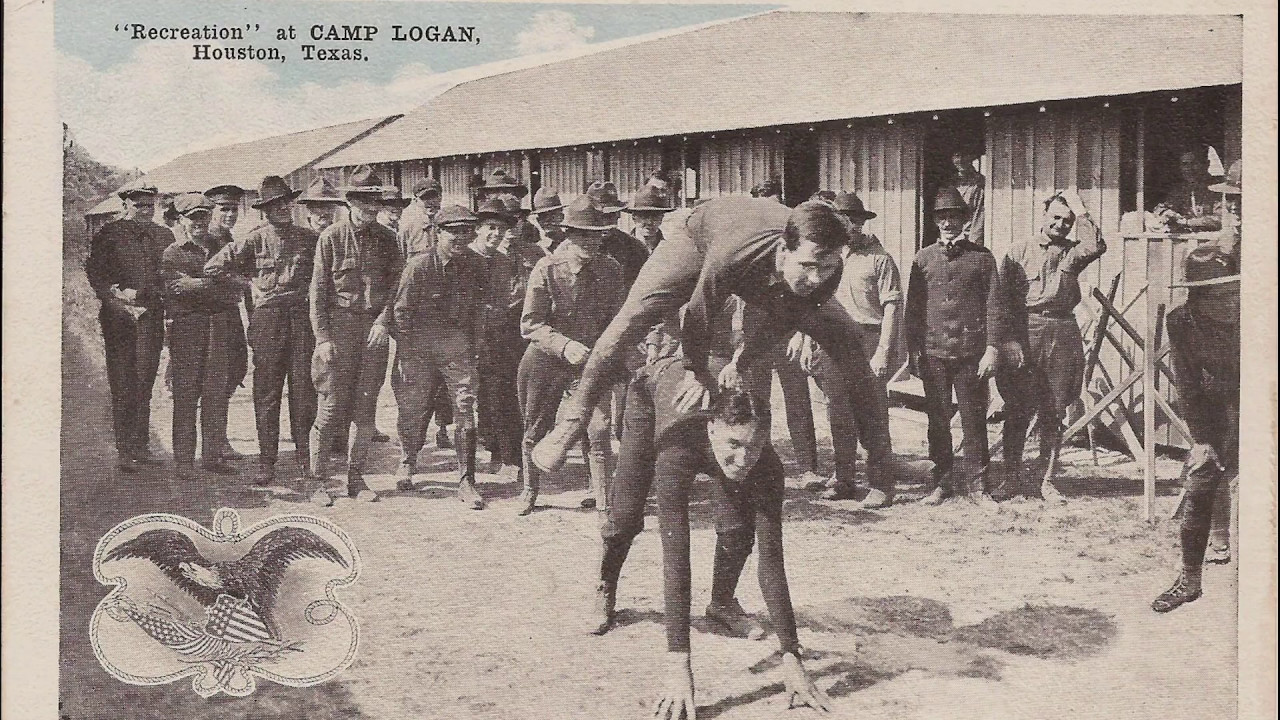 World War I Training Camp in Downtown Houston
