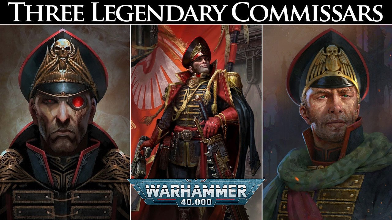 Yarrick, Cain & Gaunt: Legendary Commissars of the Imperium | Warhammer 40k Lore