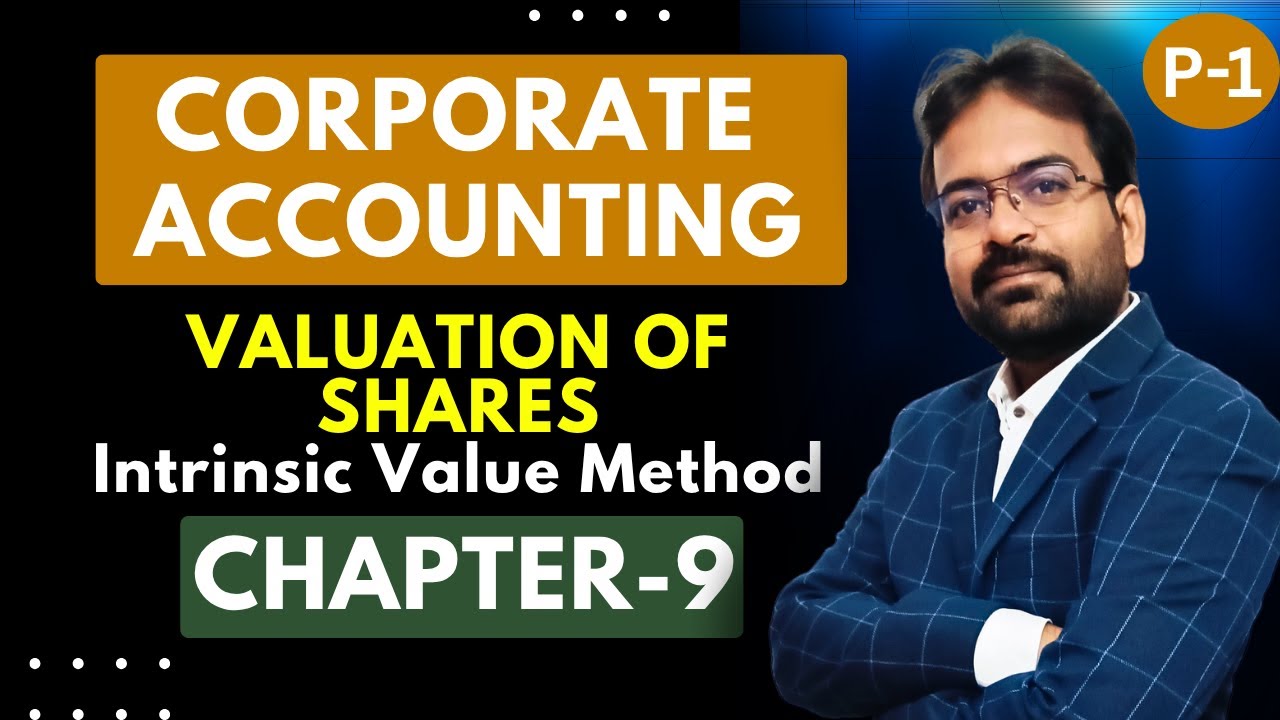 Valuation of Shares | Intrinsic Value Method | Numerical Question | Corporate Accounting