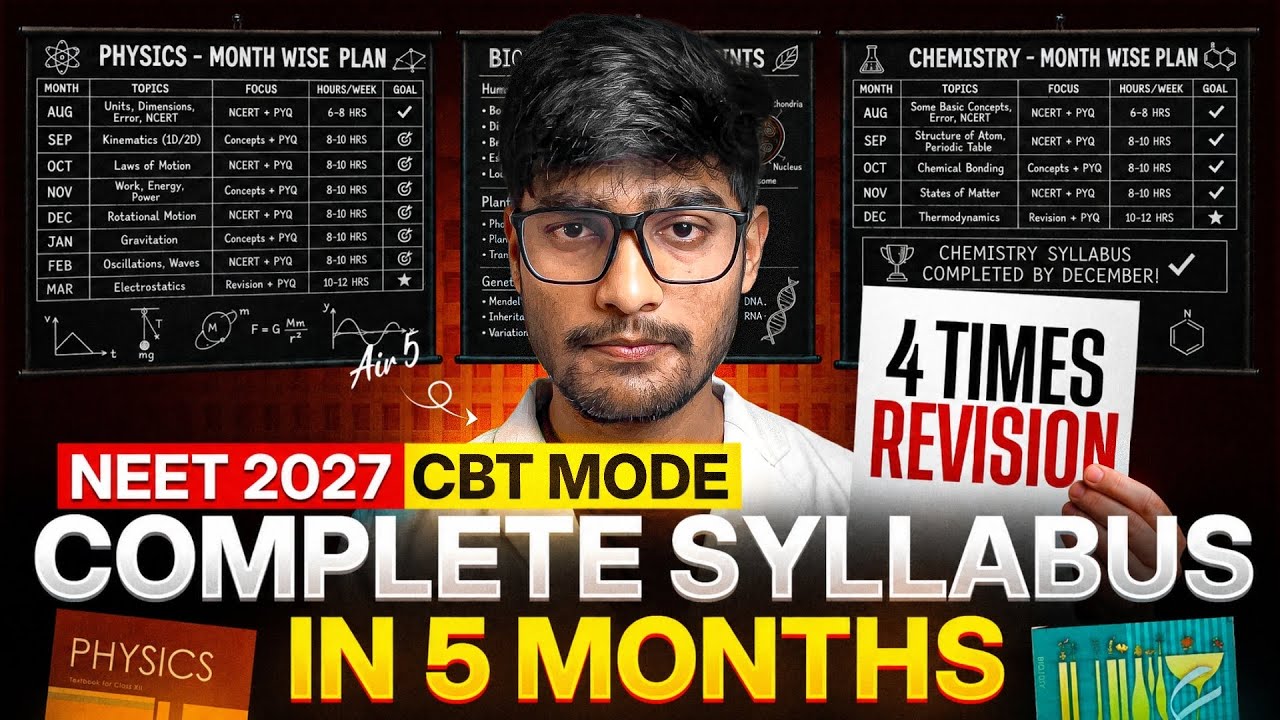 *Magical* Strategy : Score 700+ in NEET 2027 | What i did in last 9 Months 🔥 