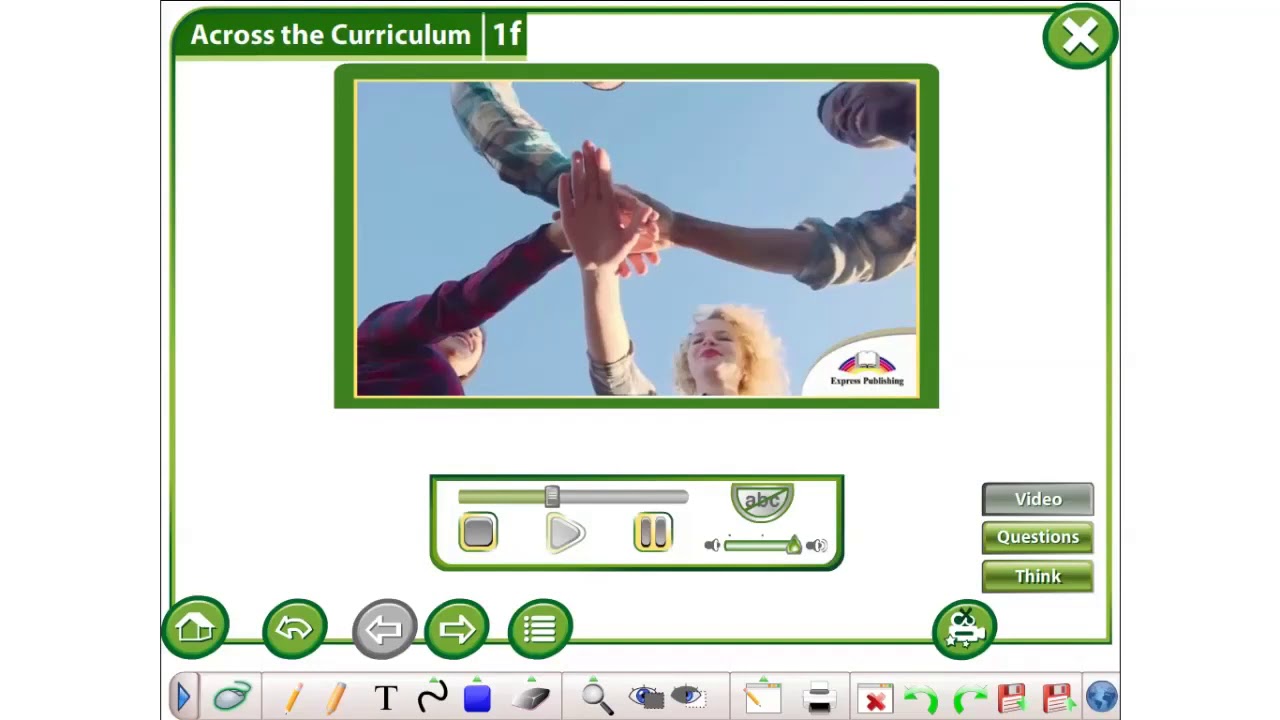 Excel 6 M 1 ex  1 p  14 Don't be shy!   Video