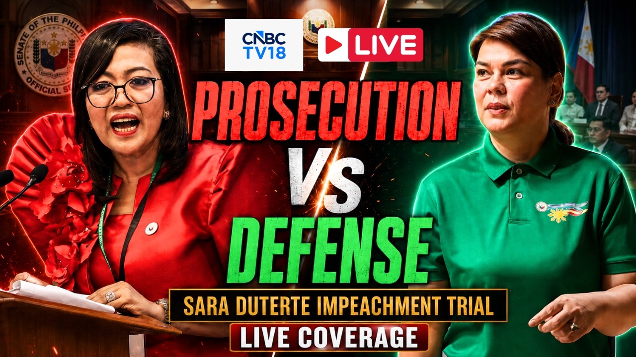 Philippines Senate LIVE: Impeachment Trial of VP Sara Duterte, Examining The Key Witnesses | N18G