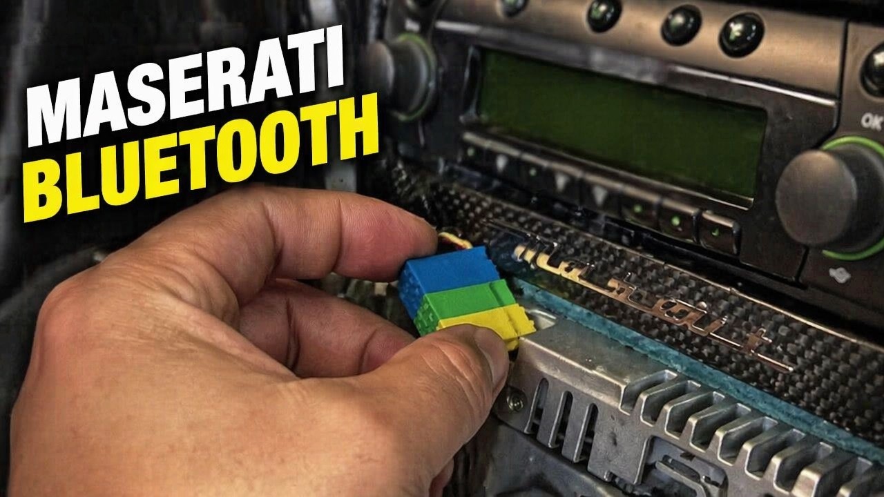 How to Add Bluetooth Music Streaming to a Maserati Becker Infotainment Stereo