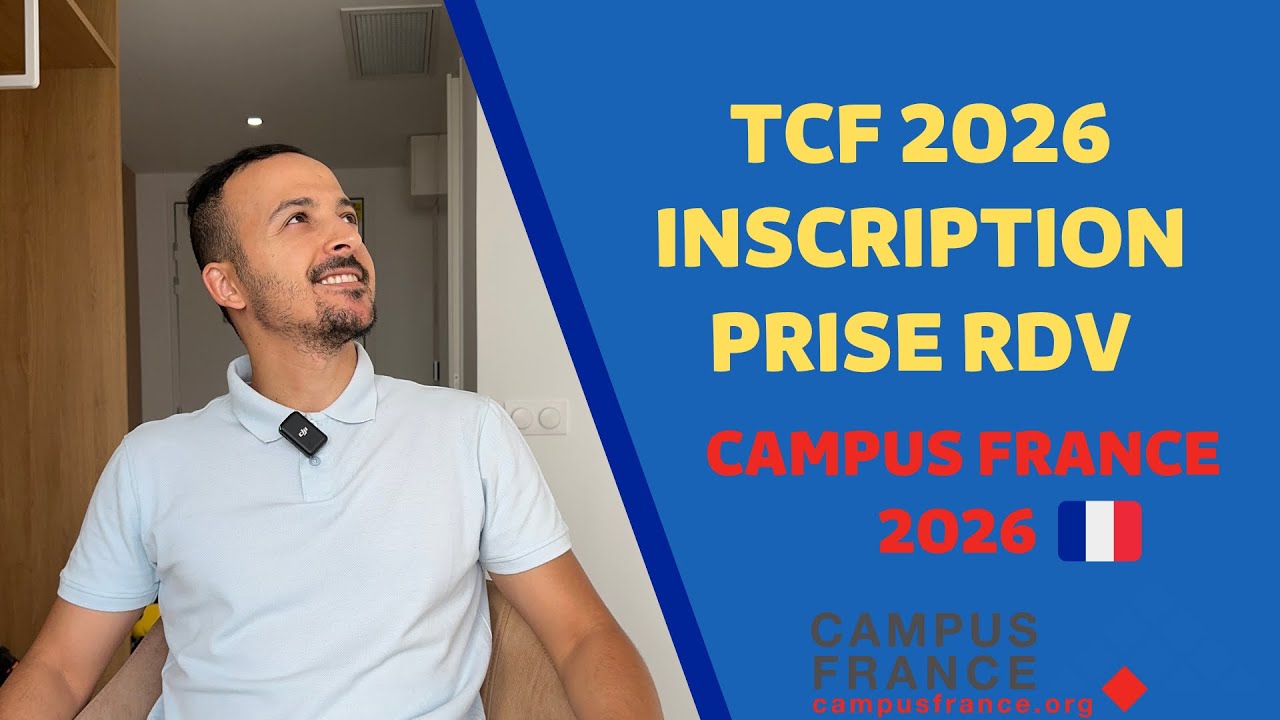 TCF 2026 Inscriptions et prise rendez vous en 3 minutes