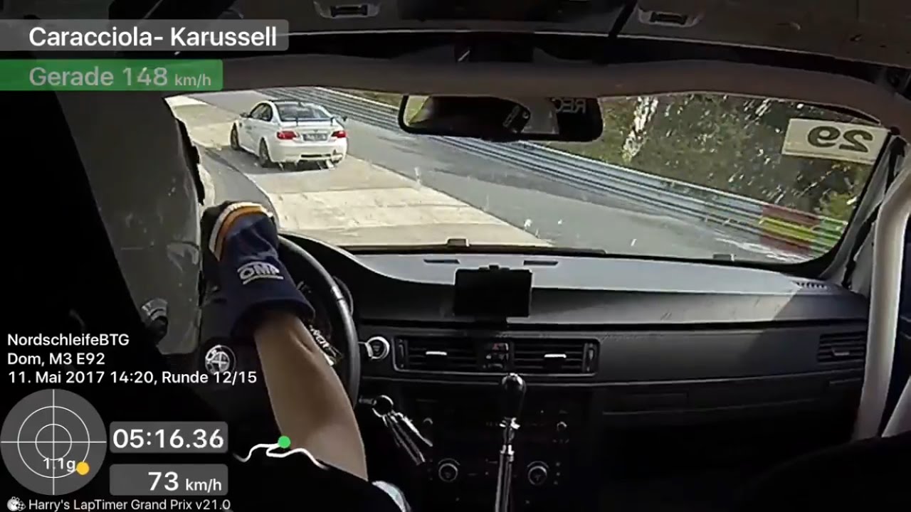 M3 chasing M3 Nordschleife BTG 7:44 No Crash 11.05.2017 Schnelle Schwaben