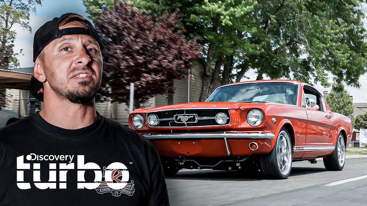 Un viejo Mustang recibe un motor enorme | Al Estilo Kindig | Discovery Turbo