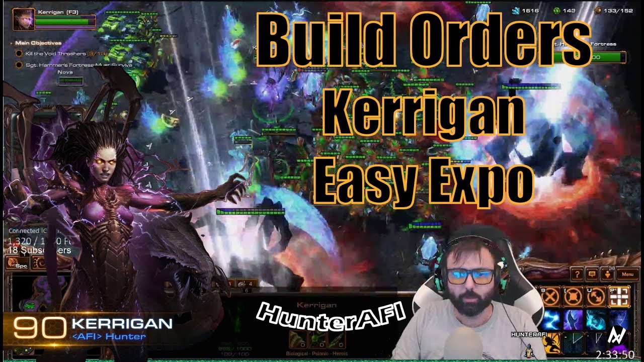 Best Build Order Kerrigan Easy Expo [Omega Worms]