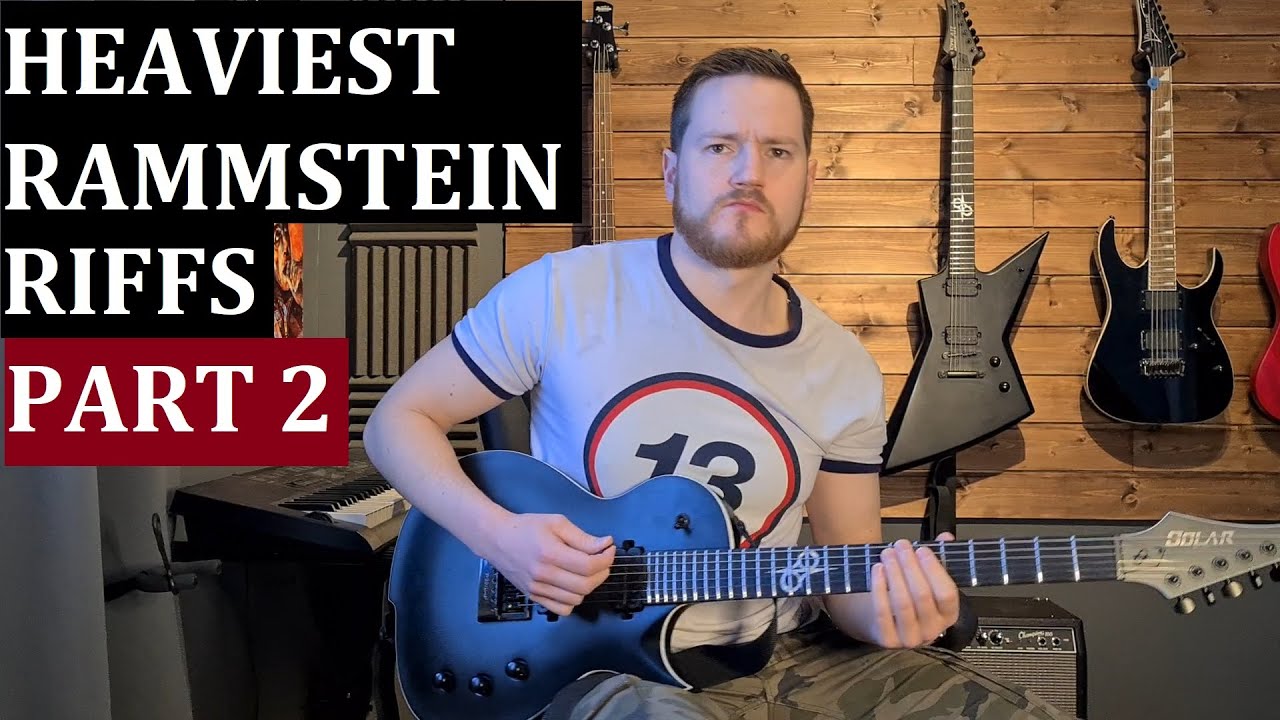 HEAVIEST RAMMSTEIN RIFFS part 2