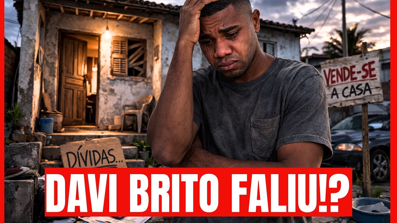 Davi Brito esta FALIDO morando de FAVOR e  disse que a globo não deu oportunidades 