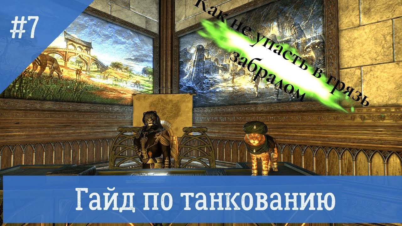 КАК ТАНКОВАТЬ в Elder Scrolls Online. Что нужно начинающему танку