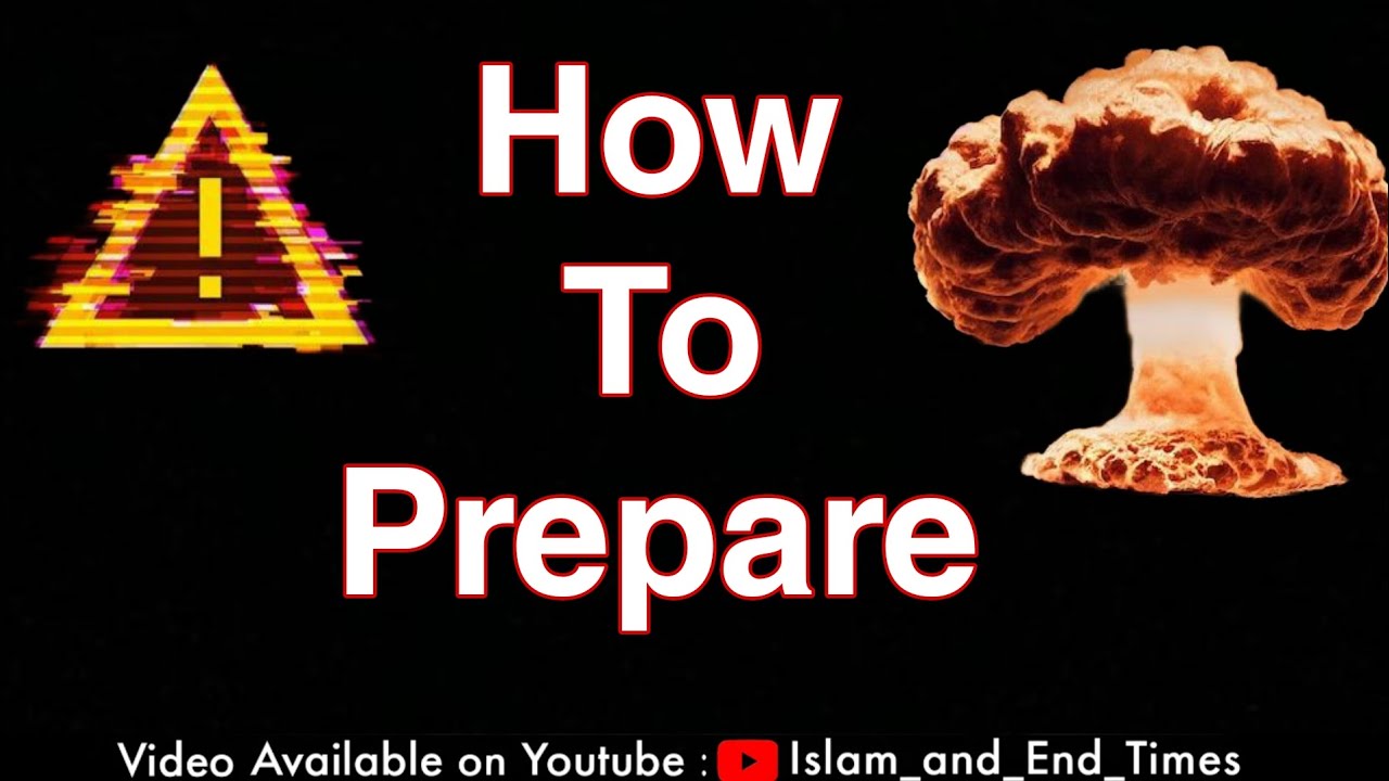 How to Prepare For the Upcoming Satanic Events (Nuclear World War, Global Blackout, Alien Invasion)