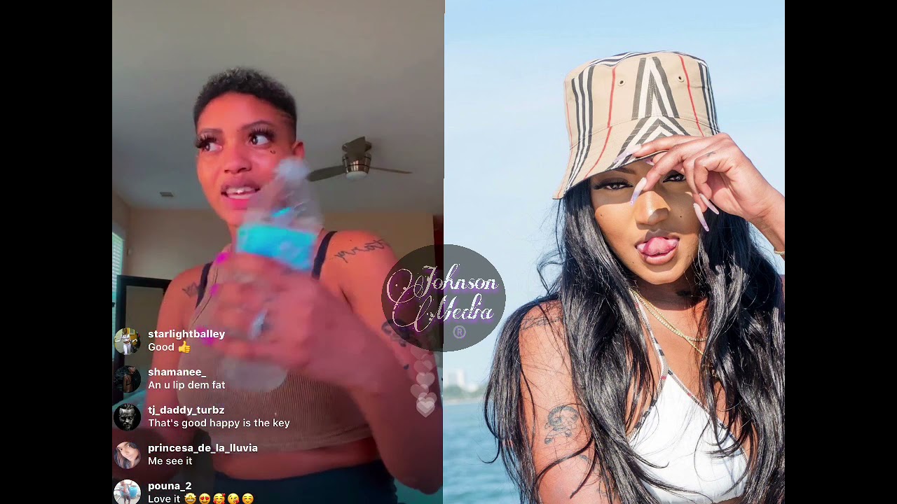 Jada kingdom live on Instagram