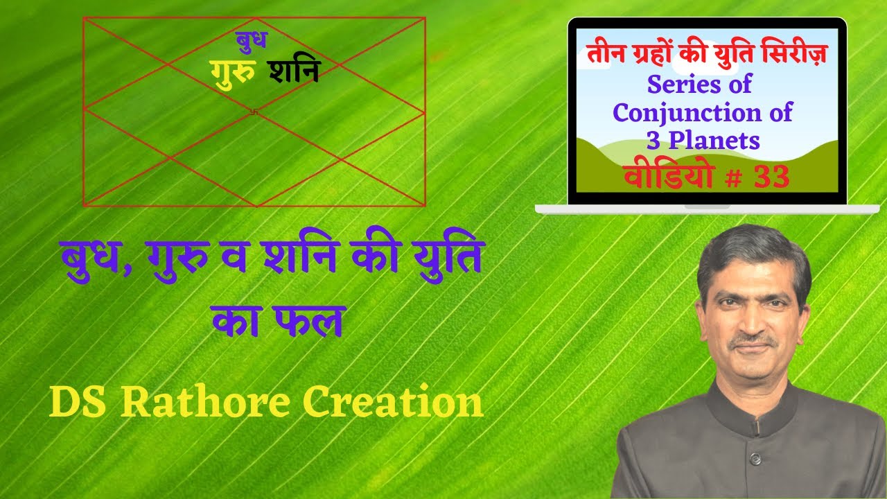 Budh Guru Aur Shani Ki Yuti | 3 Grahon Ki Yuti | Conjunction of Mercury Jupiter and Saturn | Jyotish