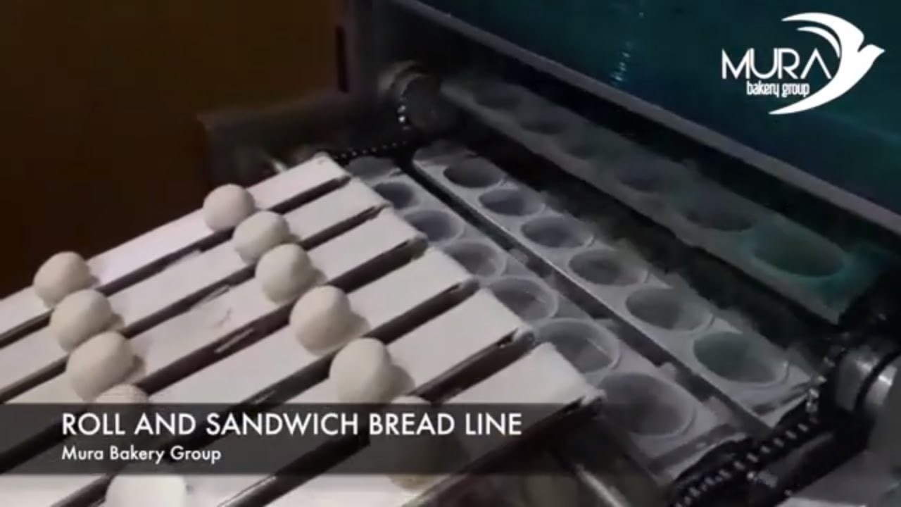𝗠𝗨𝗥𝗔 ║ ROLL AND SANDWICH BREAD LINE ║Bakery Machines and Equipment