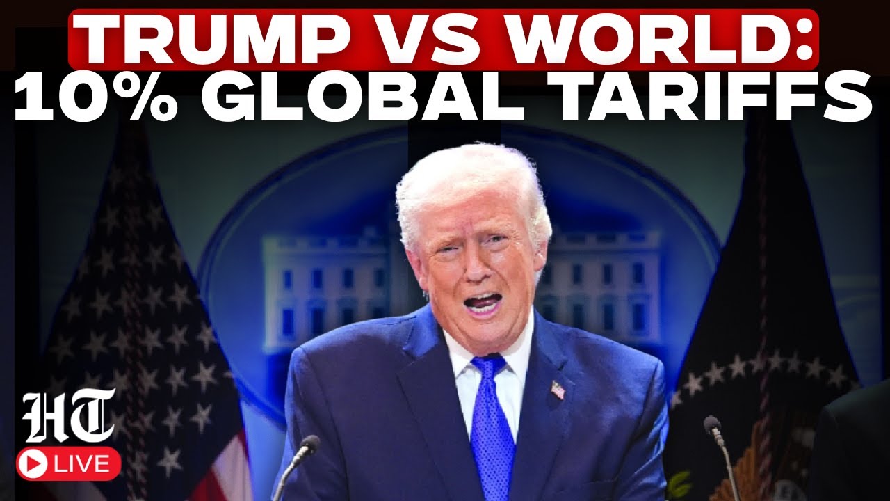Donald Trump LIVE: Trump Signs 10% Global Tariffs After Supreme Court Ruling | Trump Tariffs LIVE