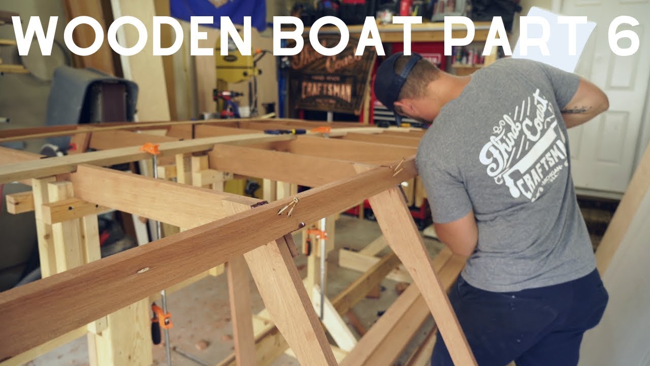 Wooden Boat Build // Part 6 Stem & Chine Logs