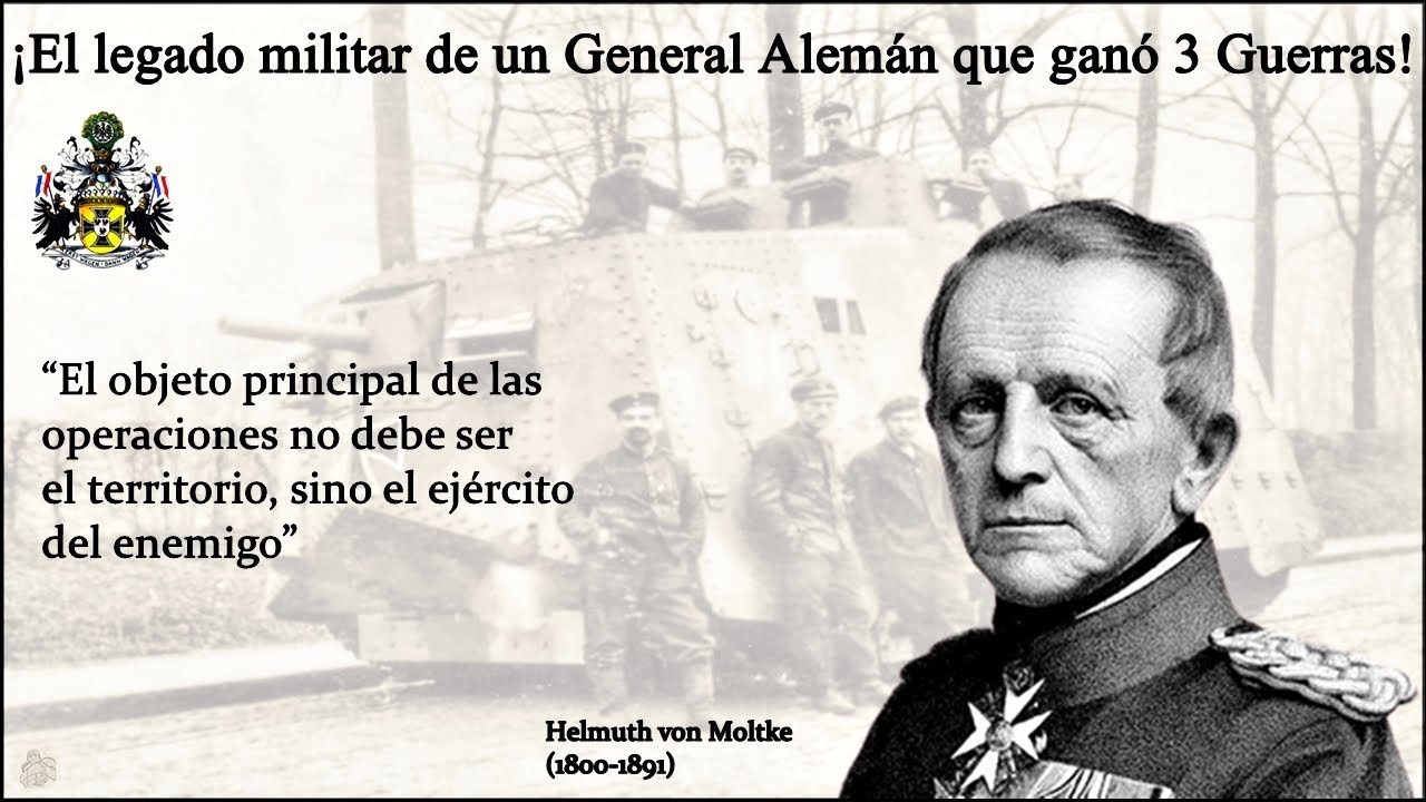 El legado militar del General alem&aacute;n que gan&oacute; 3 guerras Helmuth Karl Bernhard von Moltke (1800-1891)