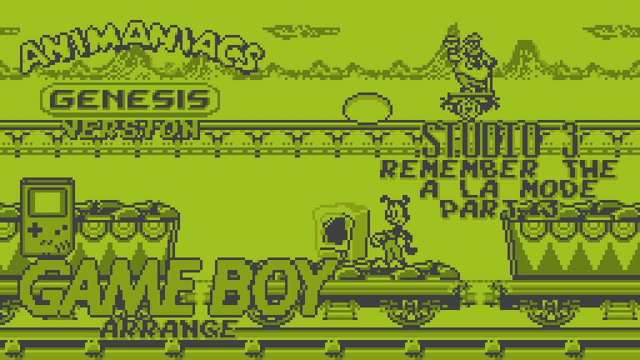 Animaniacs (Sega Genesis) - Studio 3: Remember the À La Mode (part 3) - Game Boy arrange