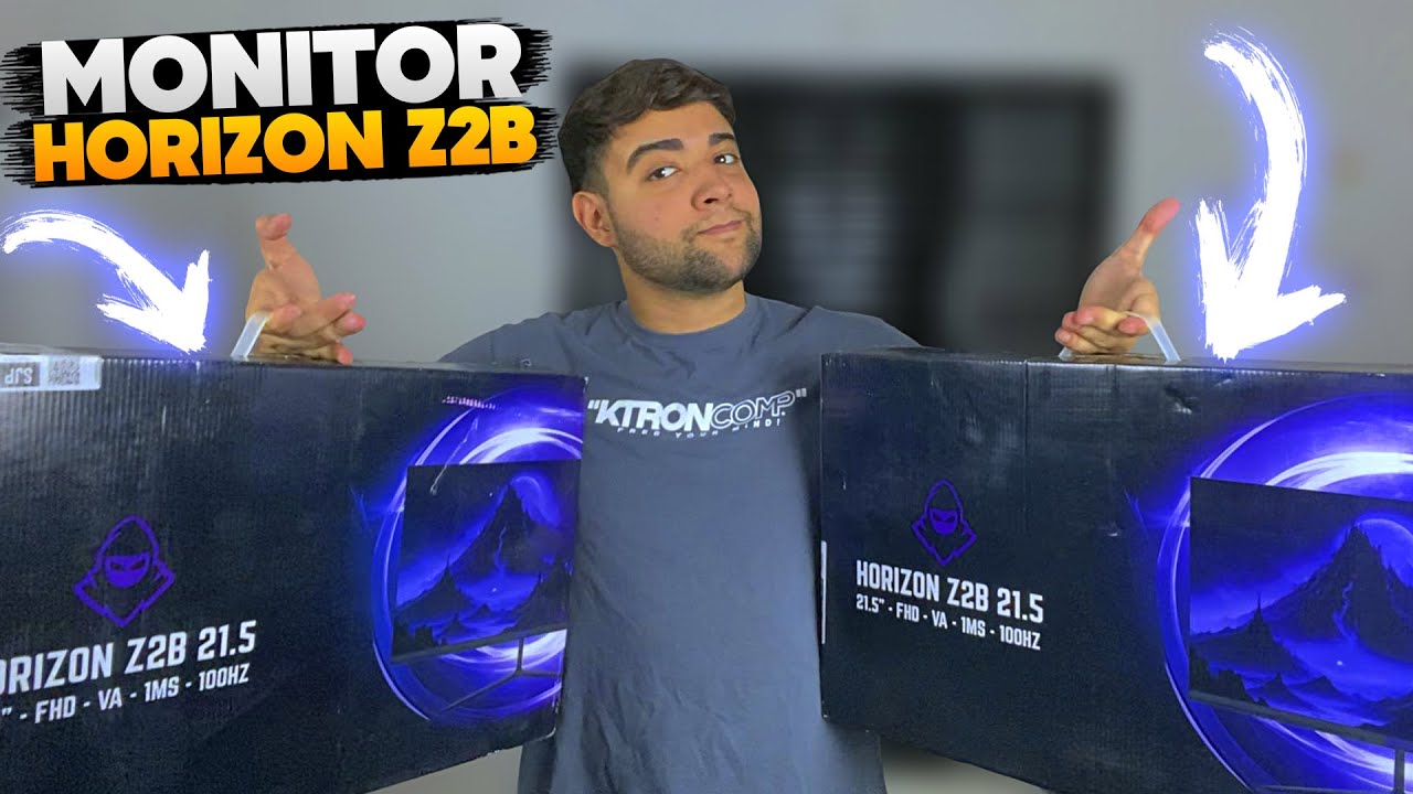 MONITOR MANCER HORIZON Z2B É BOM? – Análise Completa e Unboxing