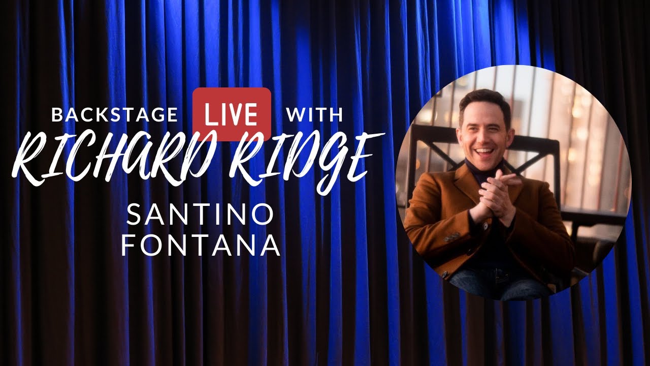 Santino Fontana Talks CINDERELLA, Career Highlights, and More on BACKSTAGE LIVE