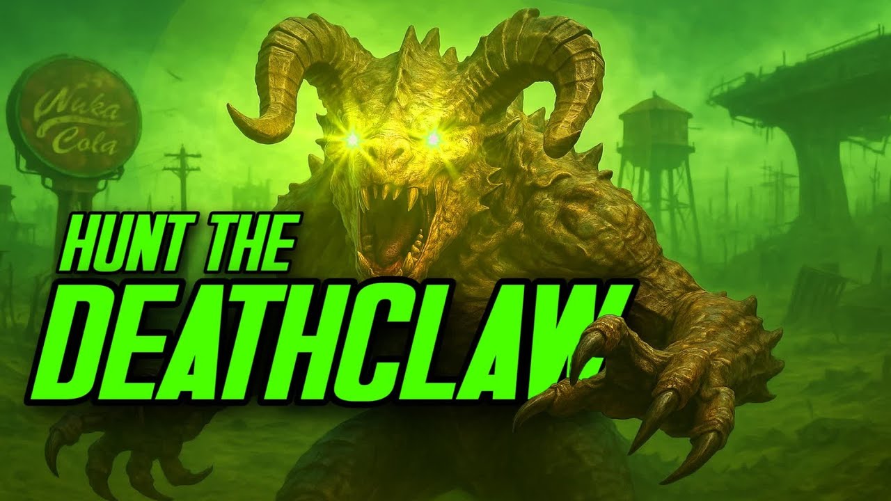 Fortnite creative: Fallout Hunt the Deathclaw playthrough