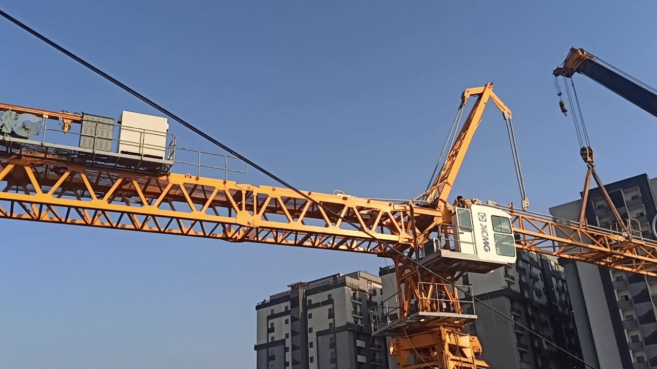 Step by Step Erection of Tower Crane