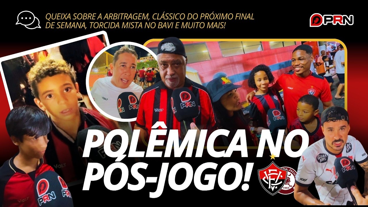 TORCEDOR EXPLODE: QUER TORCIDA MISTA NO BAVI, DETONA A ARBITRAGEM E QUESTIONA JAIR VENTURA!