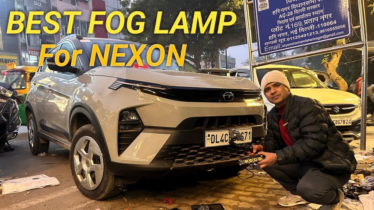 NEXON FOG LAMP #fog #foglamp #tatanexon #highway #roadtrip 