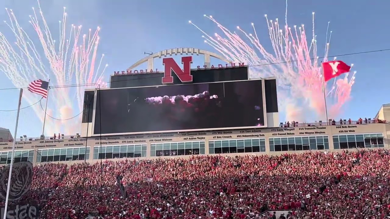 Nebraska Football: First Tunnel Walk of Matt Rhule Era