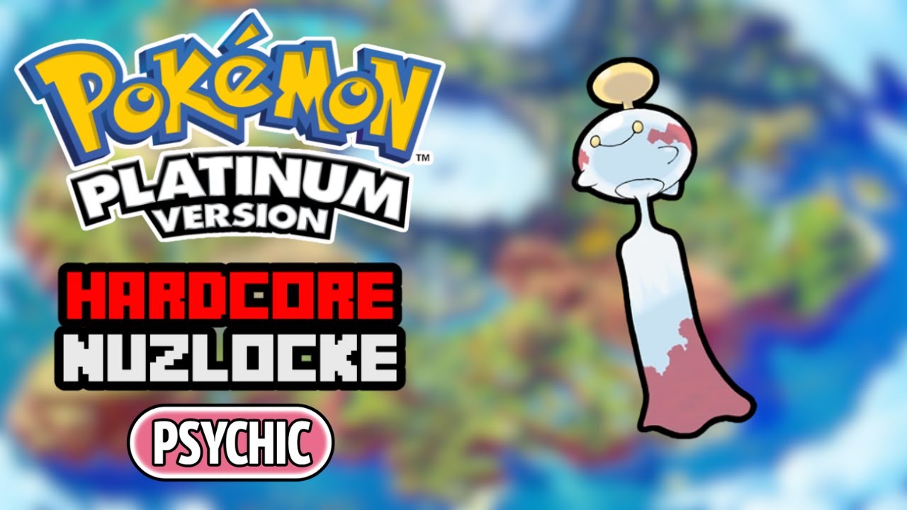 Pokemon Platinum Hardcore Nuzlocke - PSYCHIC Only (NO Items, NO Overleveling)