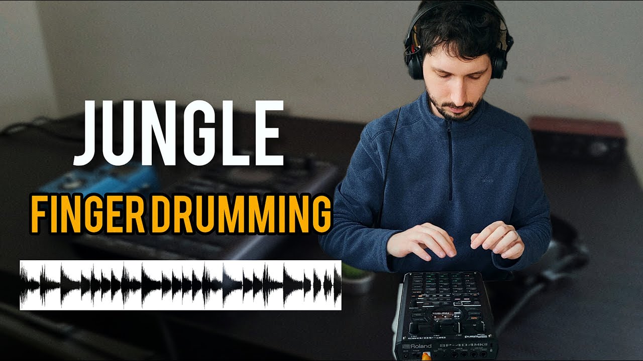 Jungle finger drumming on SP404mk2 (+ breakdown!)