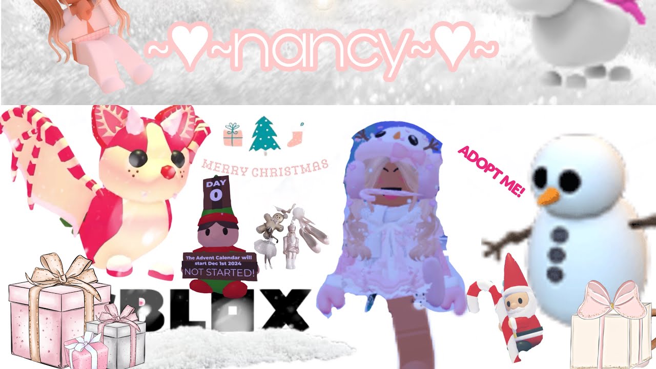 Playing the Christmas update on adopt me ✨🎄🎅