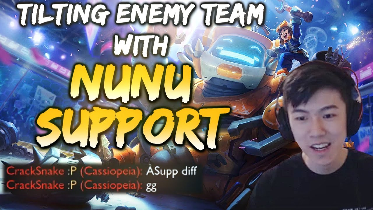 Stunt | HOW TO TILT ENEMY TEAM AS NUNU SUPPORT