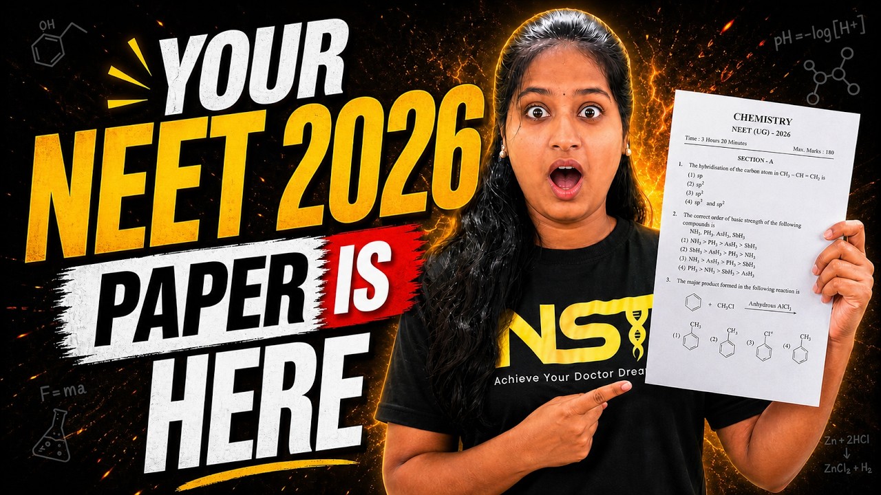 45 Top Predicted Chemistry MCQs Directly in Your NEET 2026 🔥90% Students Will MISS it-NST TNVK TAMIL