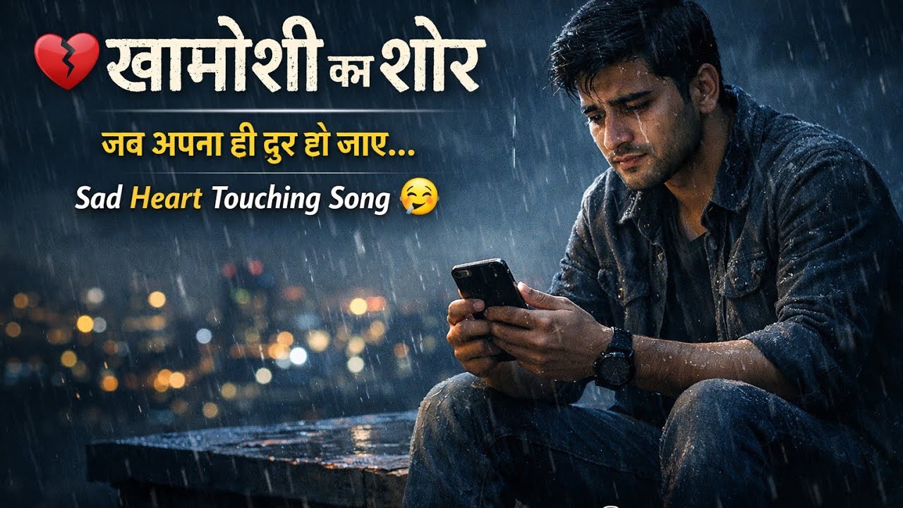 खामोशी का शोर 💔 | Sad Hindi Song | Heart Touching Breakup Song | Emotional Love Song