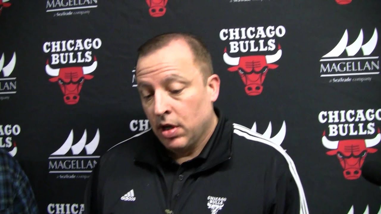 Bulls trainer Tom Thibodeau talks about Luol Deng trade